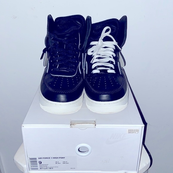 PSNY x Nike Air Force Men's Hightop Deconstructed Sneakers size